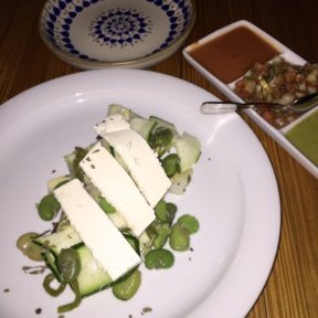 Gluten-free appetizer from Hecho en Dumbo